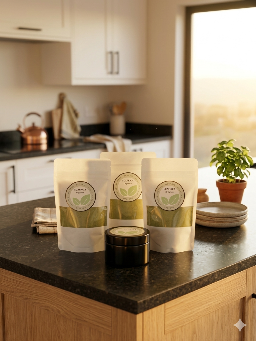 Scafrica Organics products